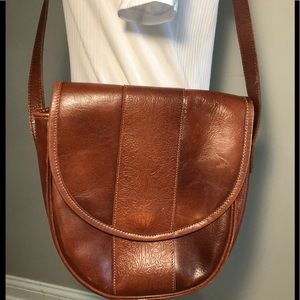Past Times Leather Shoulder Bag